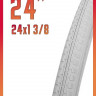 Покрышка инвалидной коляски 24"х1 3/8 (37-540) серая